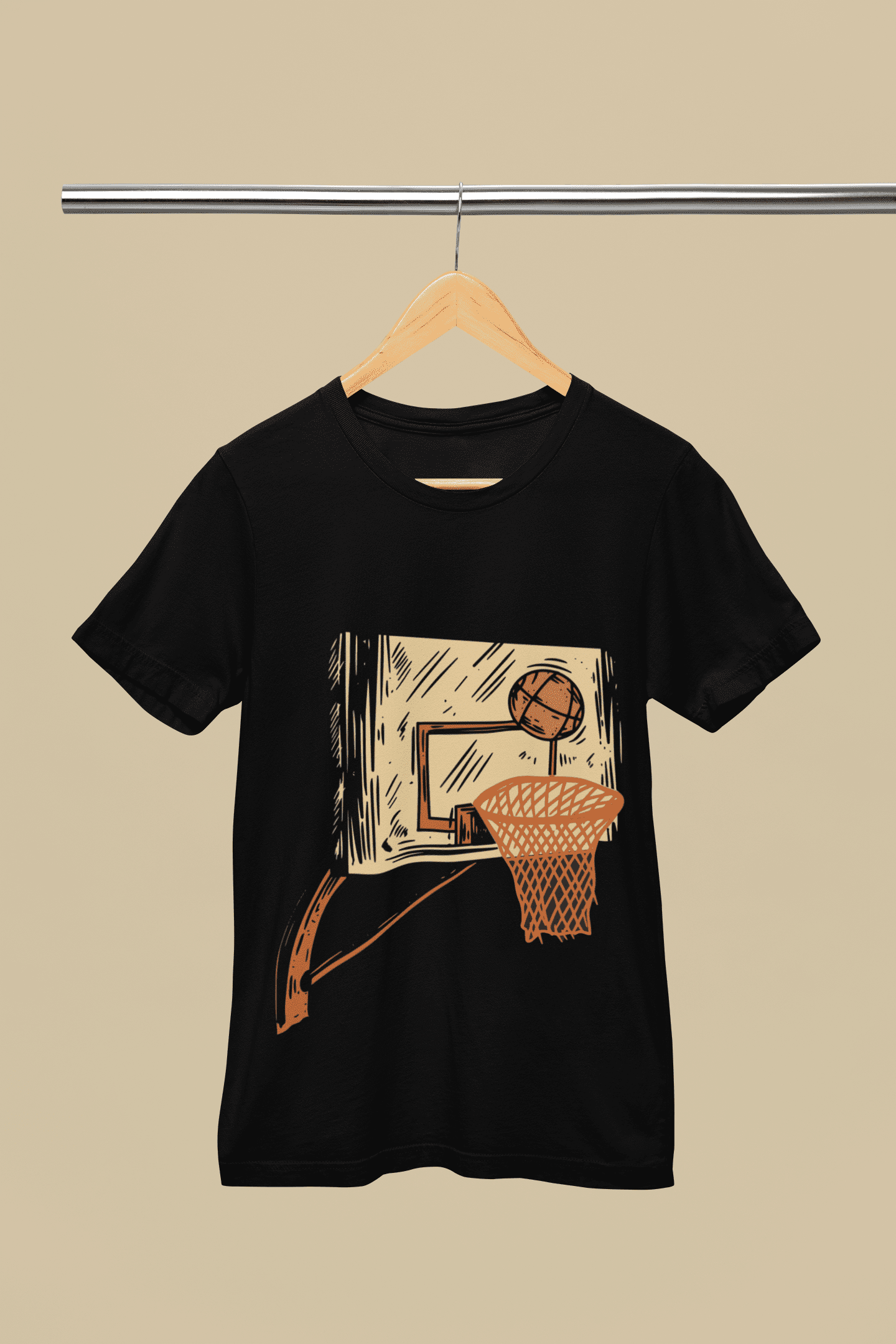 Basketball Graphic T-Shirt | Premium Cotton Sports Lifestyle Tee