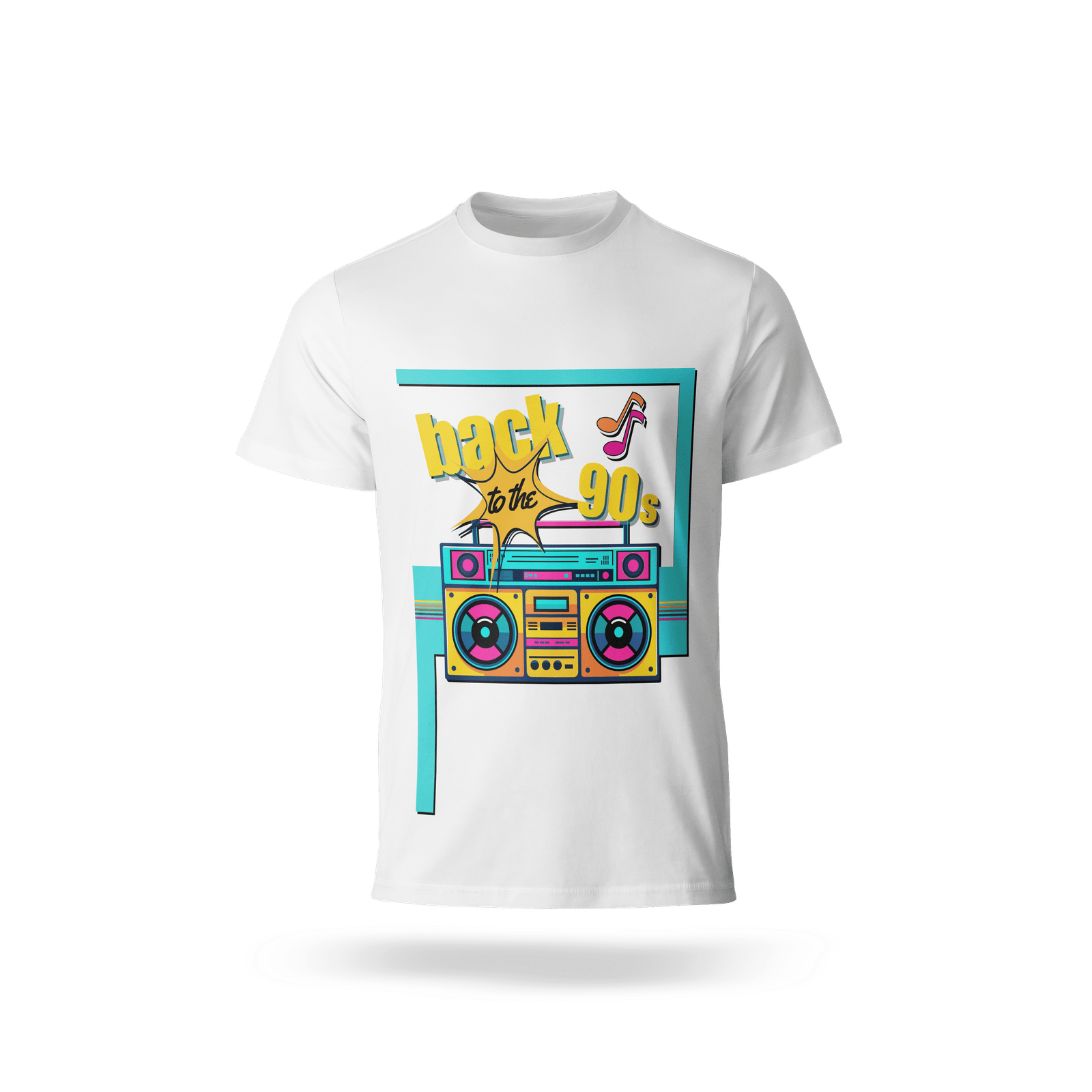 Back to the 90s Graphic T-Shirt | Vintage Retro Premium Cotton Tee