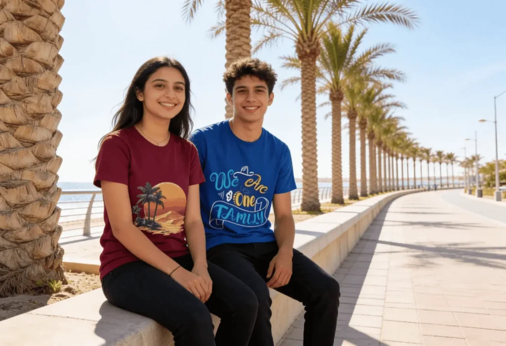 Best Fabrics for T-Shirts in Hot Weather