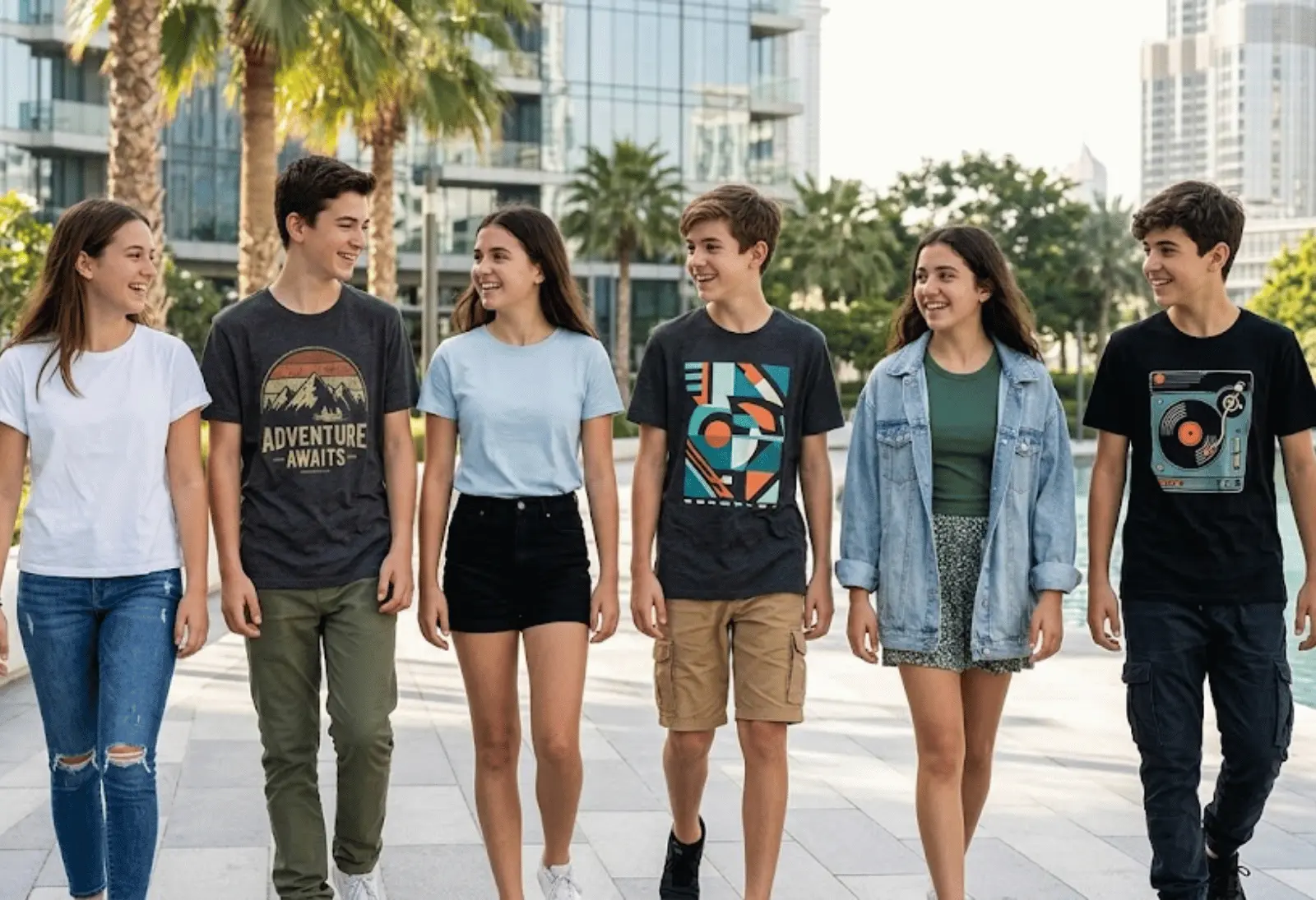Graphic Vs Plain t-shirts in UAE