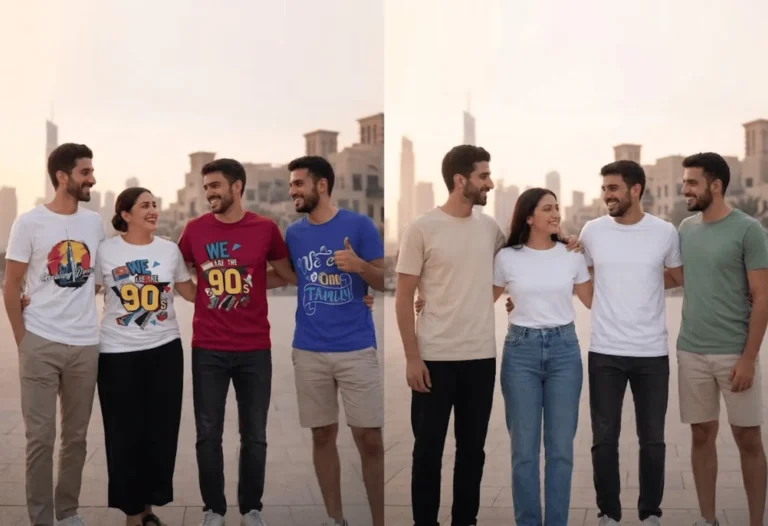 Graphic vs Plain T-Shirts