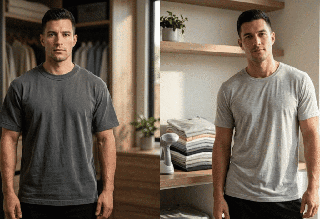 Heavyweight vs Lightweight T-Shirts