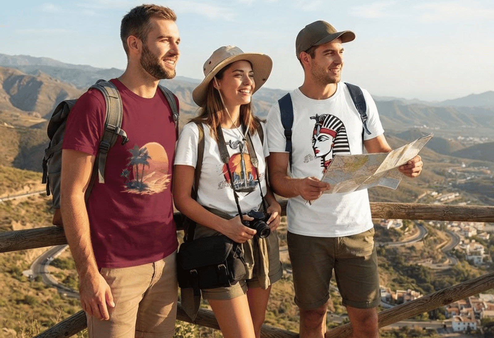Travel Wardrobe Essentials - Why Cotton Tshirts Should Top The List